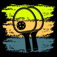 Funny Pickleball Player Paddleball Lover Button
