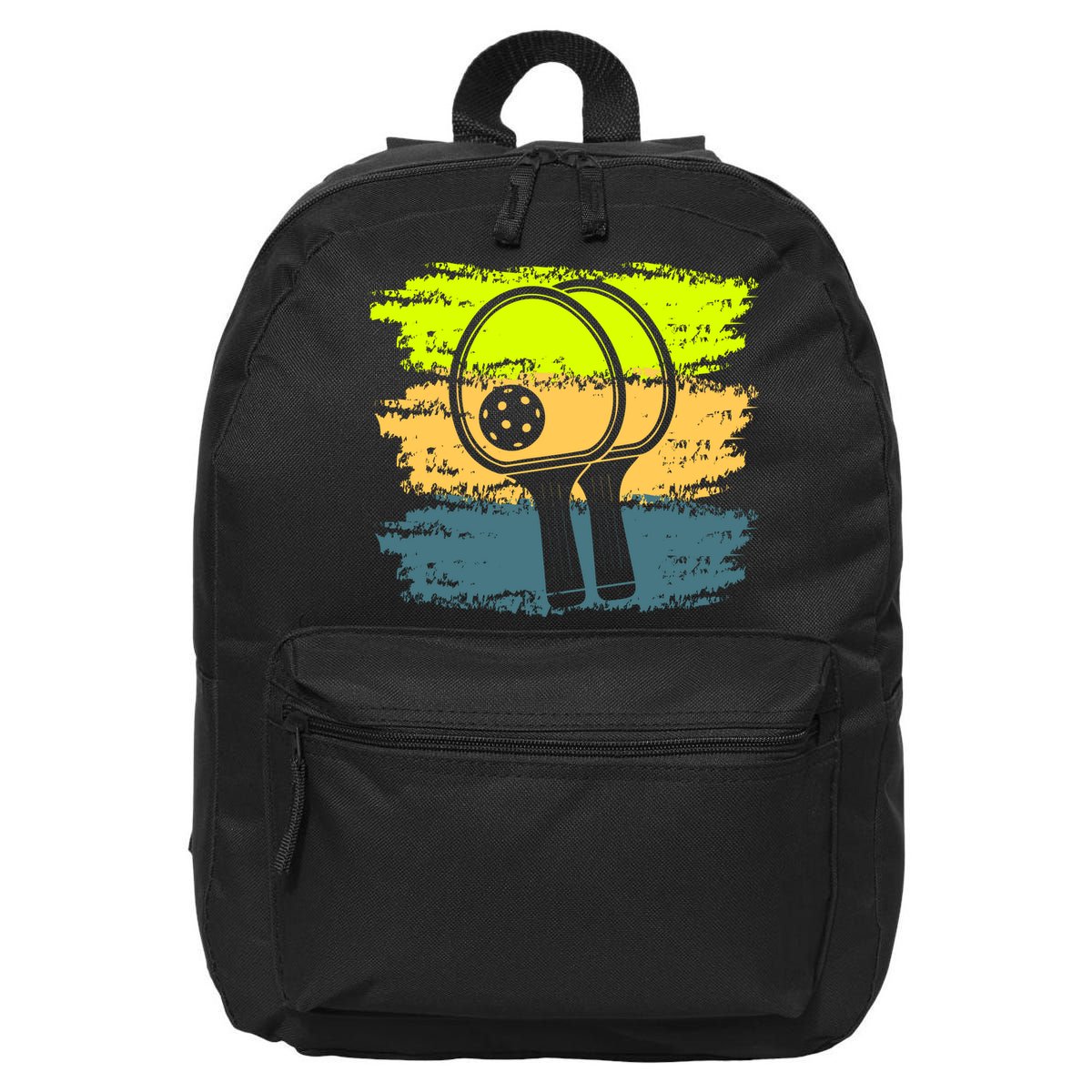 Funny Pickleball Player Paddleball Lover 16 in Basic Backpack