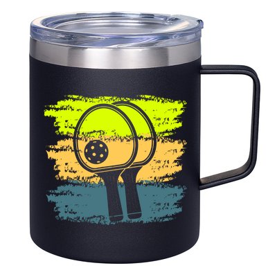 Funny Pickleball Player Paddleball Lover 12oz Stainless Steel Coffee Mug