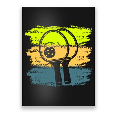 Funny Pickleball Player Paddleball Lover Poster