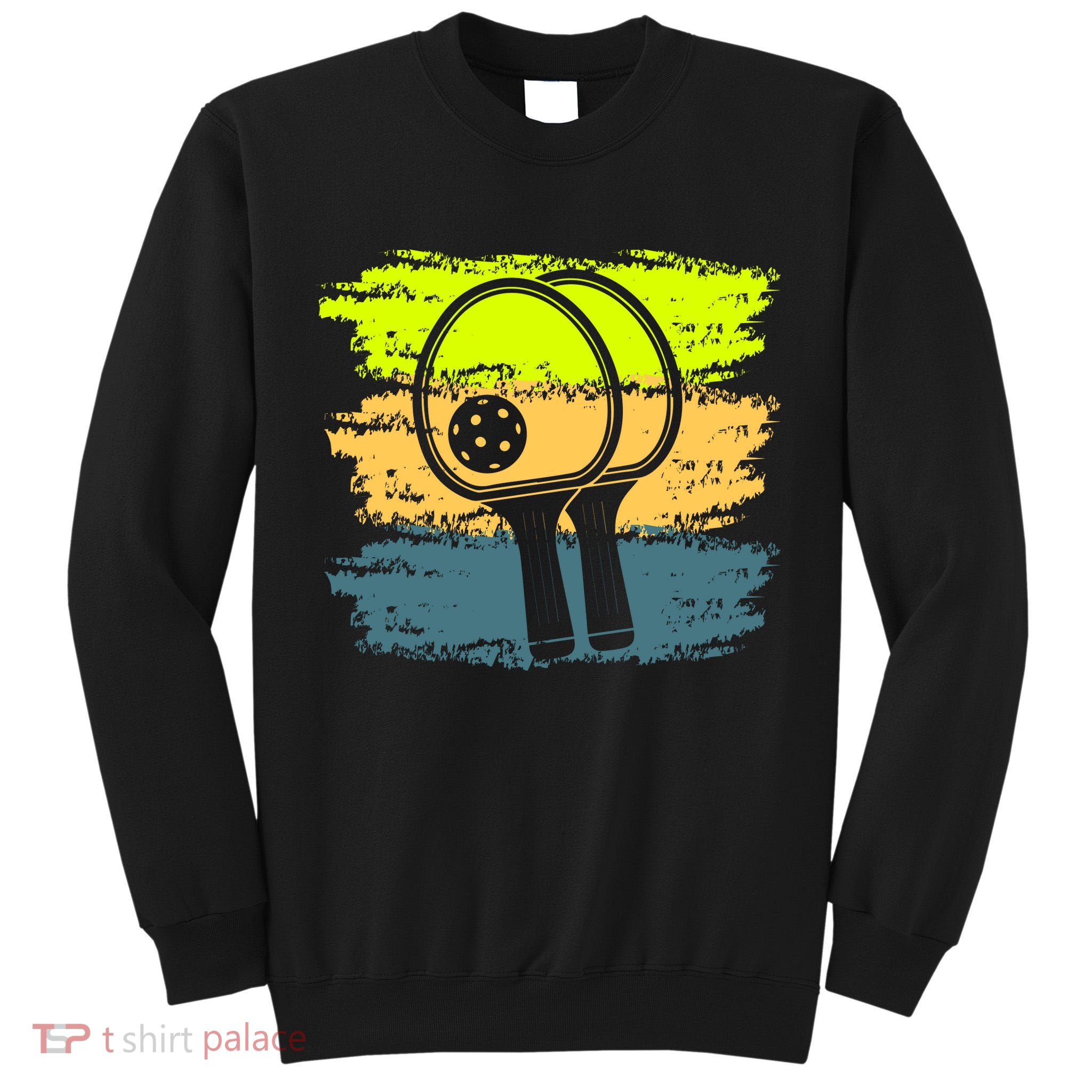 Funny Pickleball Player Paddleball Lover Tall Sweatshirt