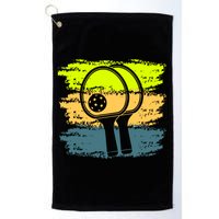 Funny Pickleball Player Paddleball Lover Golf Towel