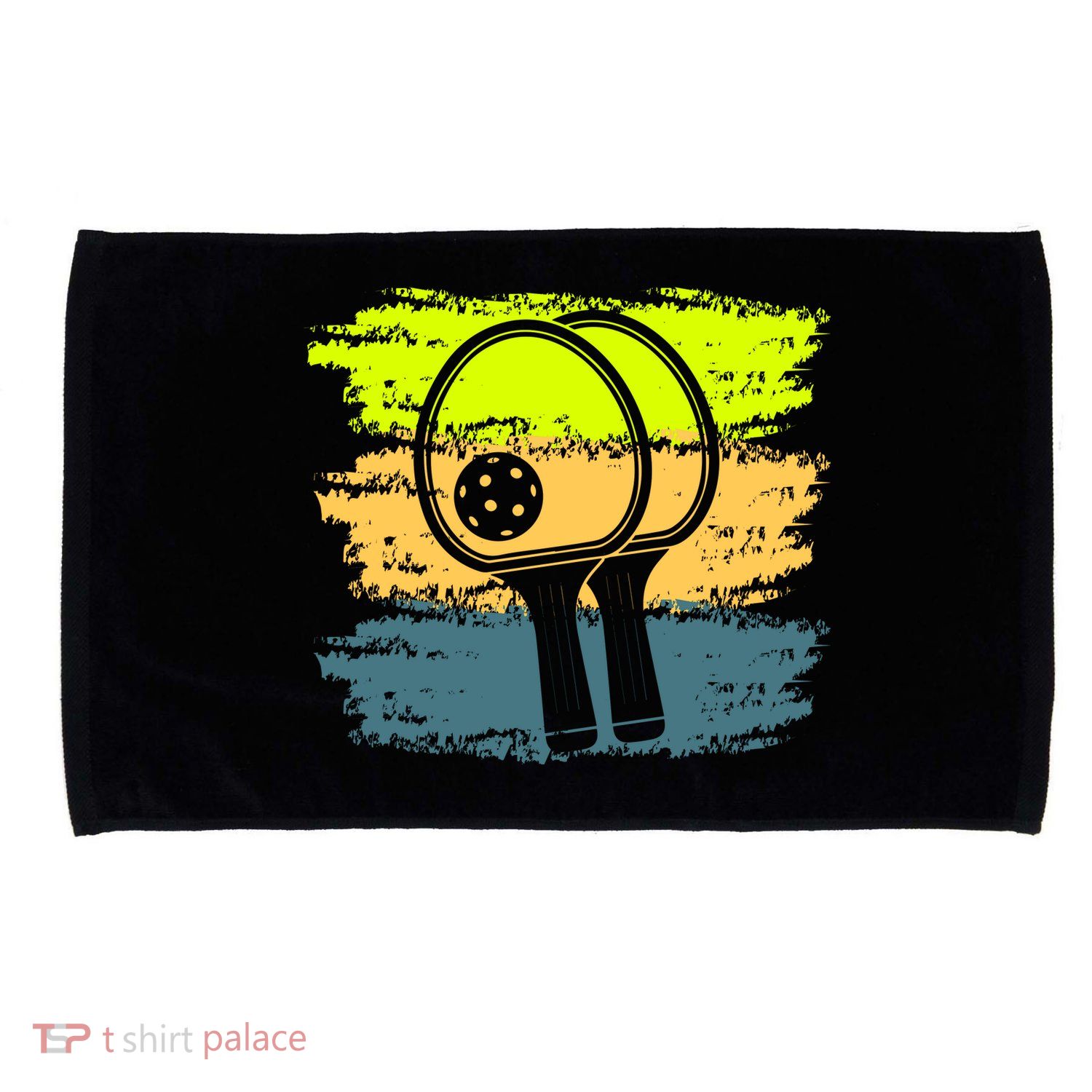 Funny Pickleball Player Paddleball Lover Microfiber Hand Towel