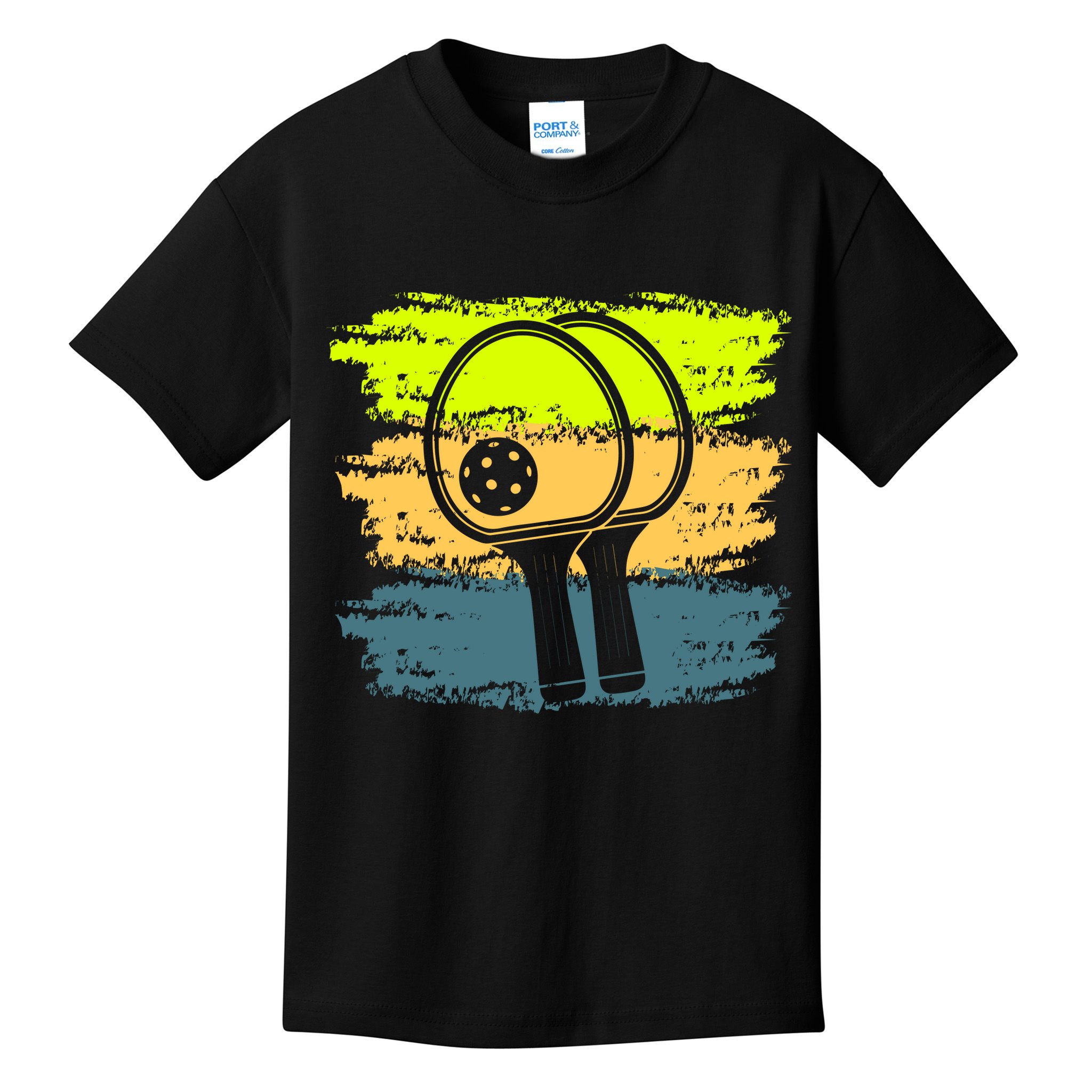 Funny Pickleball Player Paddleball Lover Kids T-Shirt