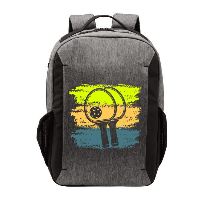 Funny Pickleball Player Paddleball Lover Vector Backpack