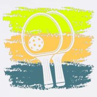 Funny Pickleball Player Paddleball Lover Garment-Dyed Sweatshirt
