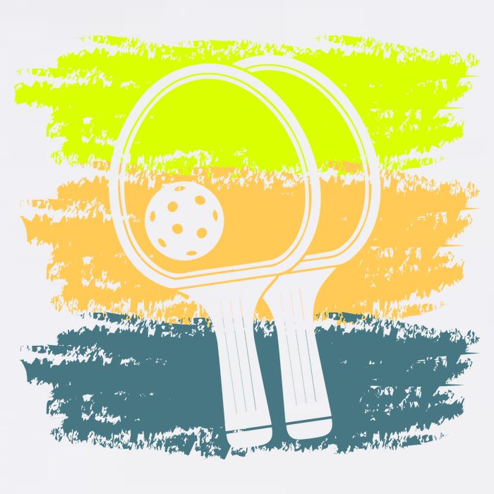 Funny Pickleball Player Paddleball Lover Garment-Dyed Sweatshirt