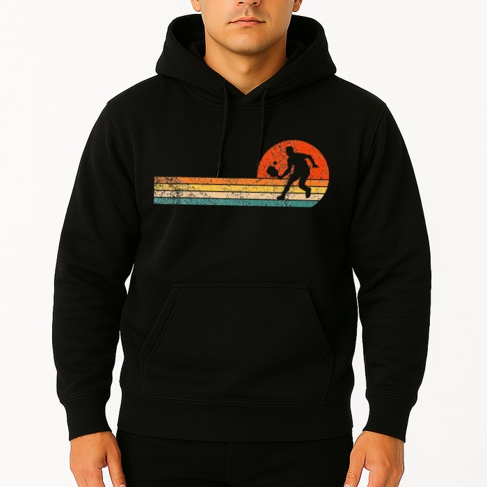 Funny Pickleball Paddle Pickleball Player Dink Retro Vintage Hoodie