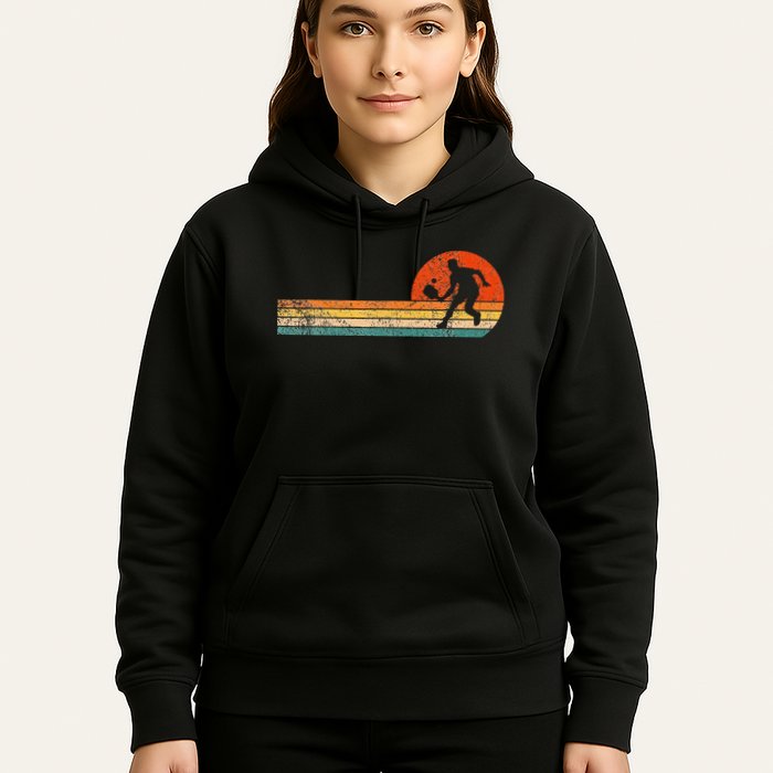 Funny Pickleball Paddle Pickleball Player Dink Retro Vintage Hoodie