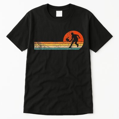 Funny Pickleball Paddle Pickleball Player Dink Retro Vintage Tall T-Shirt