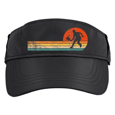 Funny Pickleball Paddle Pickleball Player Dink Retro Vintage Adult Drive Performance Visor
