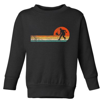 Funny Pickleball Paddle Pickleball Player Dink Retro Vintage Toddler Sweatshirt