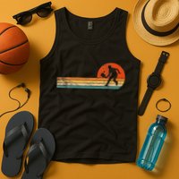 Funny Pickleball Paddle Pickleball Player Dink Retro Vintage Tank Top