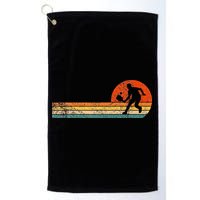 Funny Pickleball Paddle Pickleball Player Dink Retro Vintage Golf Towel