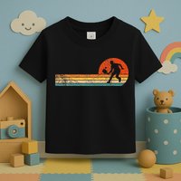 Funny Pickleball Paddle Pickleball Player Dink Retro Vintage Toddler T-Shirt