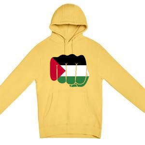 Free Palestine Palestine Flag Support Premium Pullover Hoodie