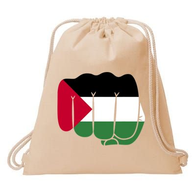 Free Palestine Palestine Flag Support Drawstring Bag