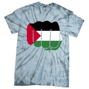 Free Palestine Palestine Flag Support Tie-Dye T-Shirt