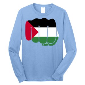 Free Palestine Palestine Flag Support Long Sleeve Shirt