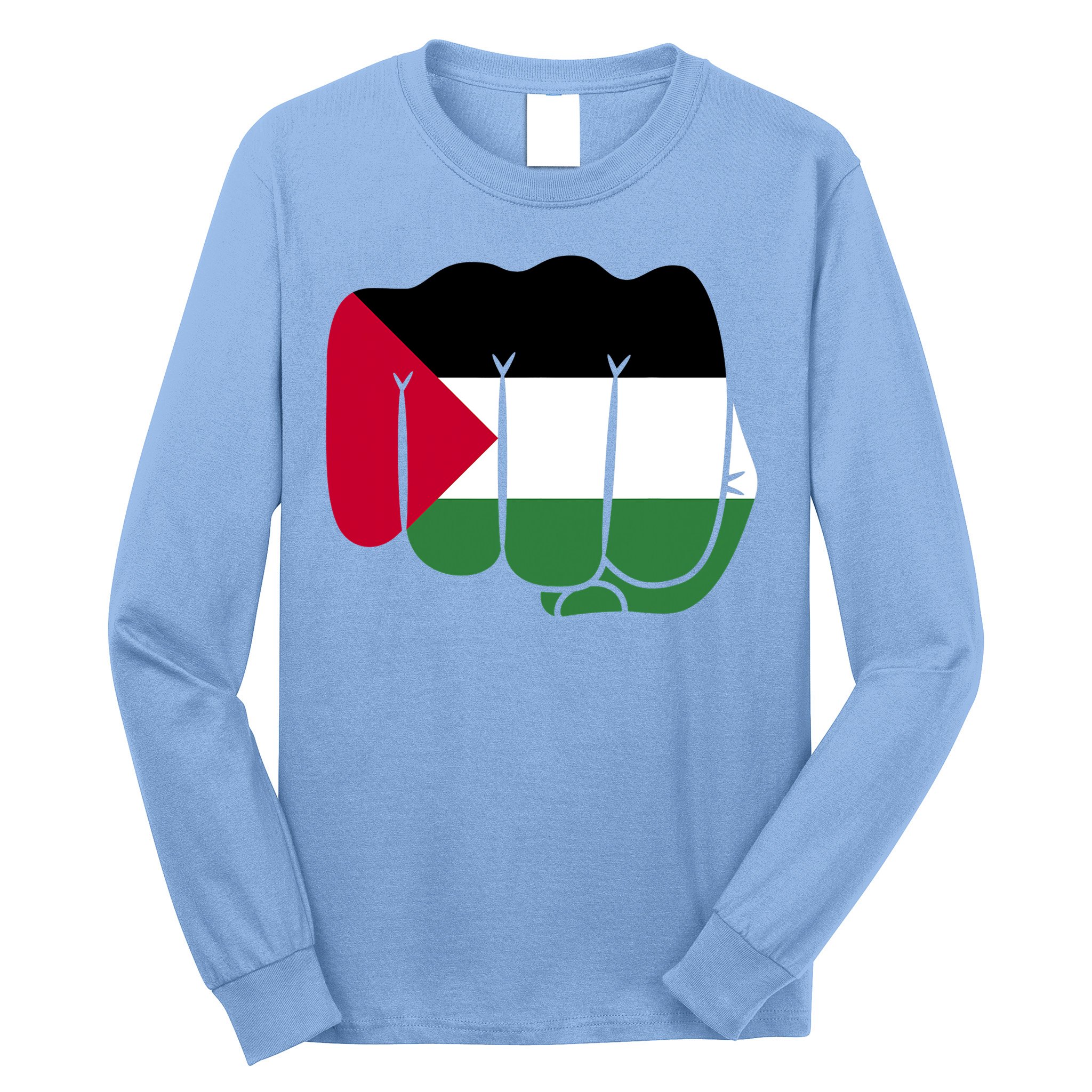 Free Palestine Palestine Flag Support Long Sleeve Shirt