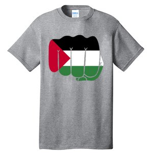 Free Palestine Palestine Flag Support Tall T-Shirt