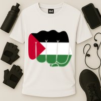Free Palestine Palestine Flag Support Cooling Performance Crew T-Shirt