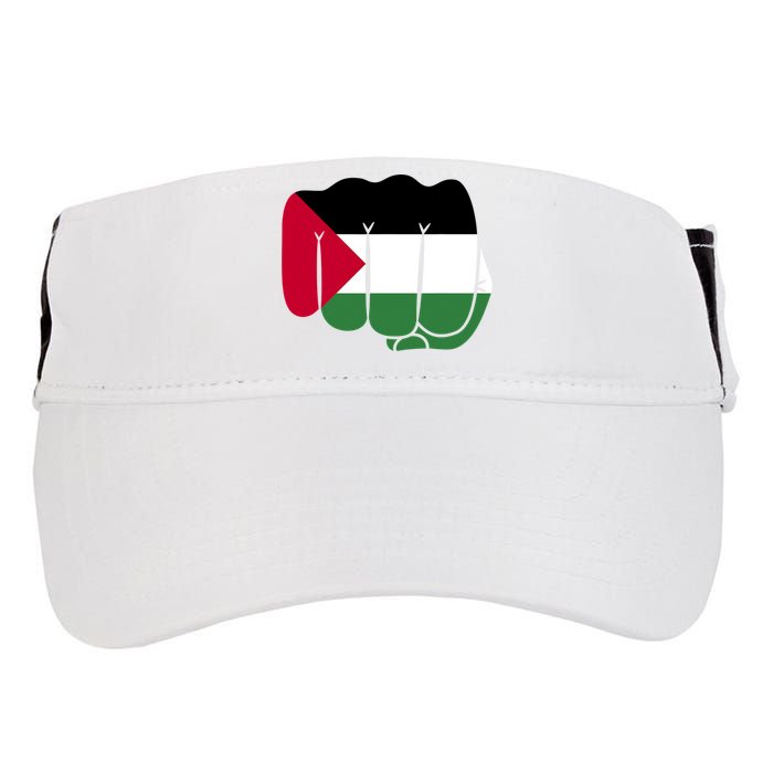 Free Palestine Palestine Flag Support Adult Drive Performance Visor