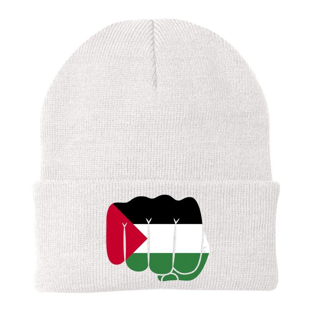 Free Palestine Palestine Flag Support Beanie