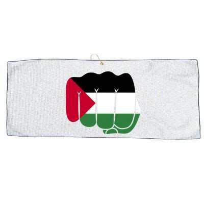 Free Palestine Palestine Flag Support Large Microfiber Waffle Golf Towel