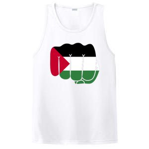 Free Palestine Palestine Flag Support PosiCharge Competitor Tank