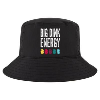 Funny Pickleball Paddle Big Dink Energy Dinking Pickle Ball Cool Comfort Performance Bucket Hat