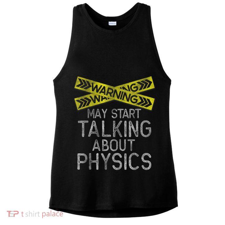 Funny Physics Physics Lover Science Humor Physics Ladies PosiCharge Tri-Blend Wicking Tank