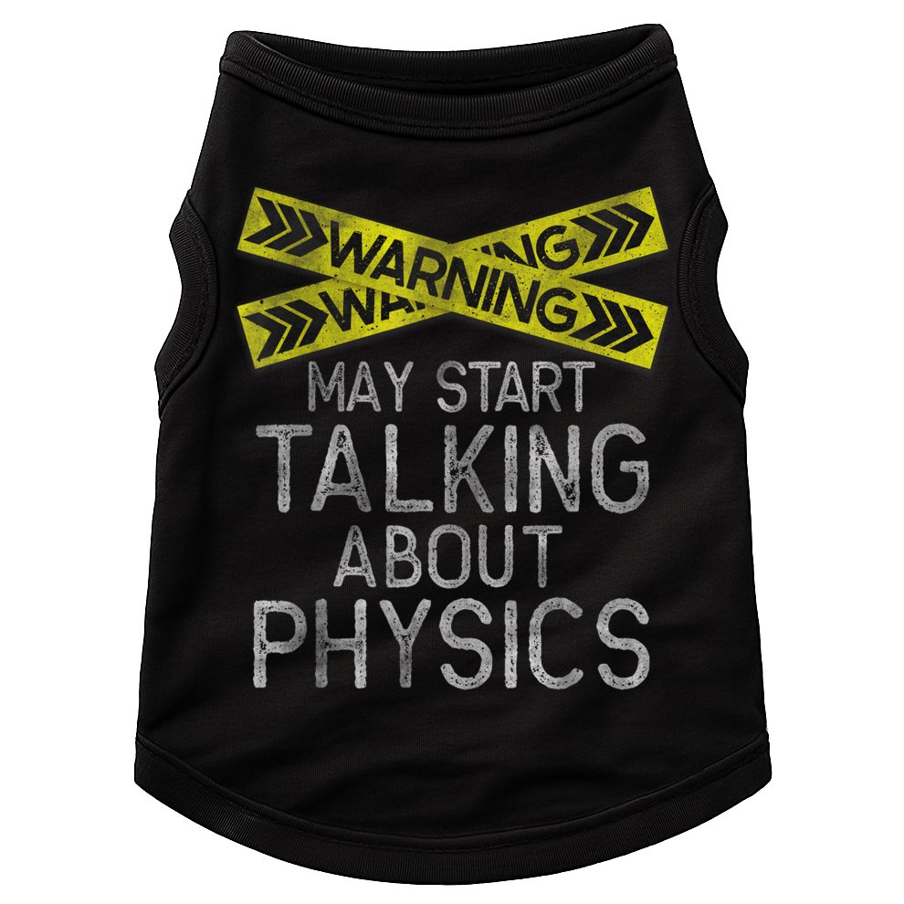 Funny Physics Physics Lover Science Humor Physics Doggie Tank