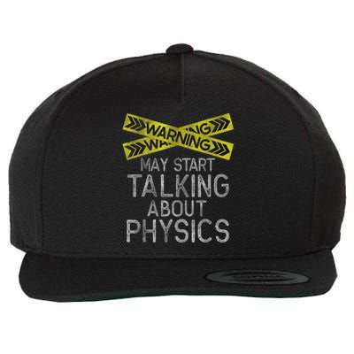 Funny Physics Physics Lover Science Humor Physics Wool Snapback Cap