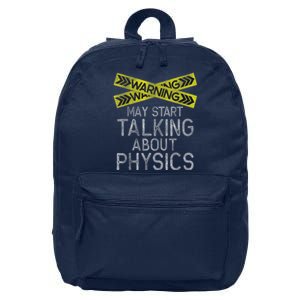 Funny Physics Physics Lover Science Humor Physics 16 in Basic Backpack