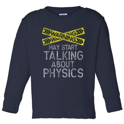 Funny Physics Physics Lover Science Humor Physics Toddler Long Sleeve Shirt