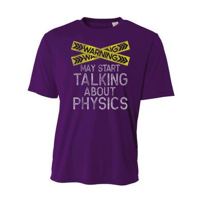 Funny Physics Physics Lover Science Humor Physics Youth Performance Sprint T-Shirt