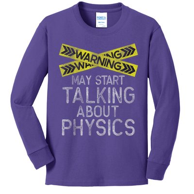 Funny Physics Physics Lover Science Humor Physics Kids Long Sleeve Shirt