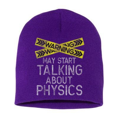 Funny Physics Physics Lover Science Humor Physics Short Acrylic Beanie