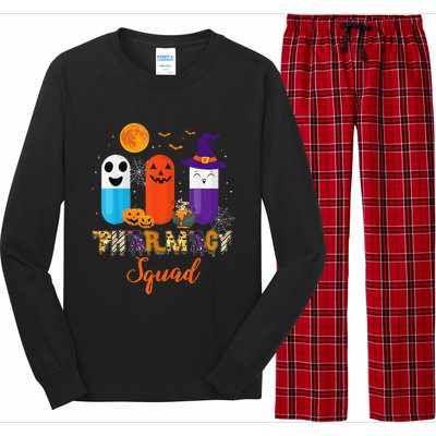 Funny Pills Pharmacy Pharmacist Squad Halloween Costume Long Sleeve Pajama Set