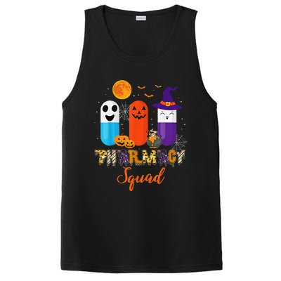 Funny Pills Pharmacy Pharmacist Squad Halloween Costume PosiCharge Competitor Tank