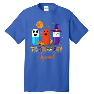 Funny Pills Pharmacy Pharmacist Squad Halloween Costume Tall T-Shirt