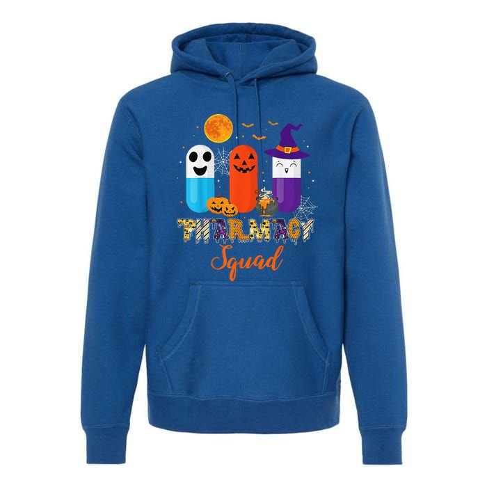 Funny Pills Pharmacy Pharmacist Squad Halloween Costume Premium Hoodie