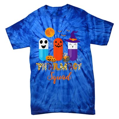 Funny Pills Pharmacy Pharmacist Squad Halloween Costume Tie-Dye T-Shirt