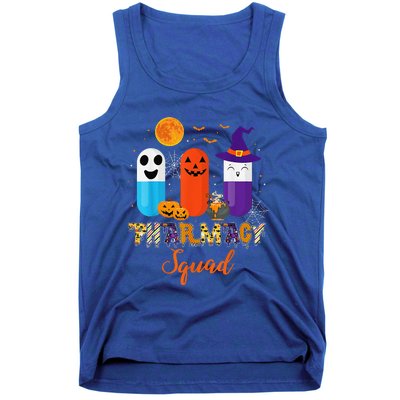 Funny Pills Pharmacy Pharmacist Squad Halloween Costume Tank Top