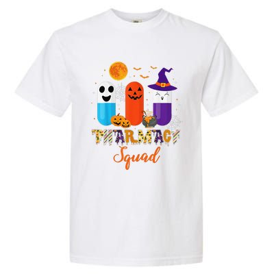 Funny Pills Pharmacy Pharmacist Squad Halloween Costume Garment-Dyed Heavyweight T-Shirt