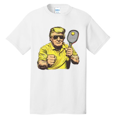 Funny President Pickleball Lovers Political Tall T-Shirt