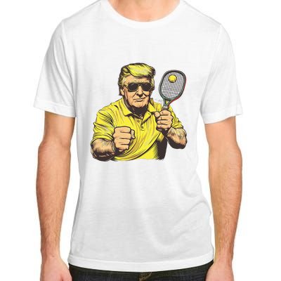 Funny President Pickleball Lovers Political Adult ChromaSoft Performance T-Shirt