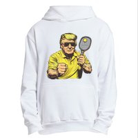 Funny President Pickleball Lovers Political Urban Pullover Hoodie