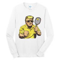 Funny President Pickleball Lovers Political Tall Long Sleeve T-Shirt